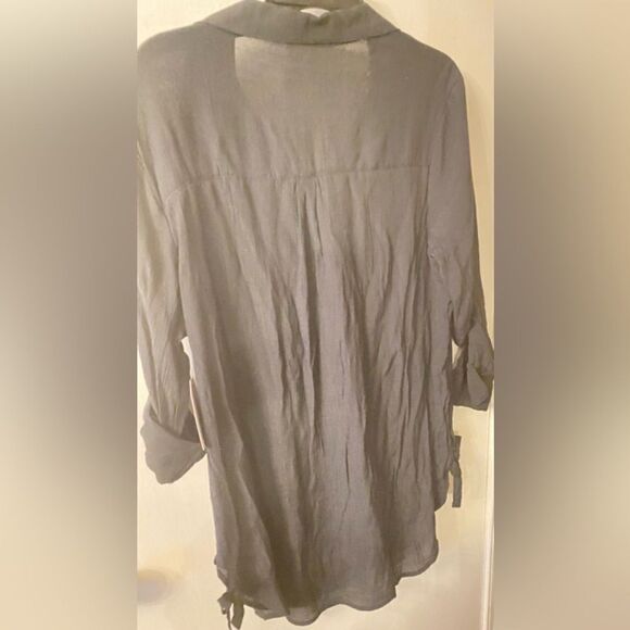 🛍️Time And Tru Women’s Cover Up Shirts with Long Sleeves Size : Small 💥 - Picture 5 of 6